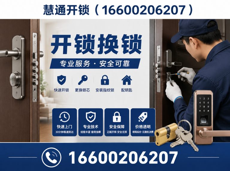 静海区开锁换锁展示图
